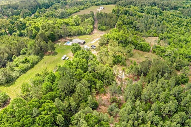 8920A Chunchula-Georgetown Rd, Chunchula, AL 36521 - birds eye view of property featuring a forest view