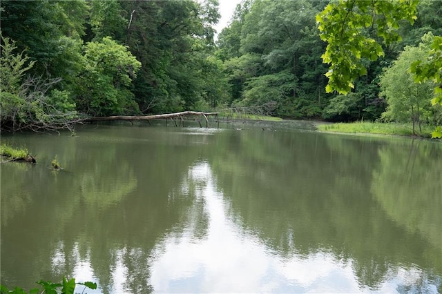 view of water view