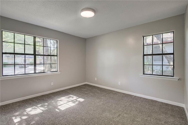 1112 Druid Dr, Mobile, AL 36618 - spare room with carpet floors, a textured ceiling, and baseboards