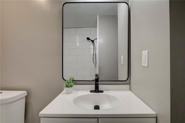 1112 Druid Dr, Mobile, AL 36618 - bathroom with vanity and toilet
