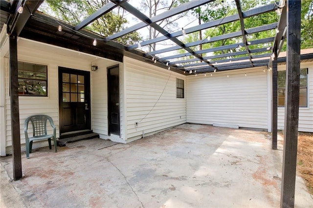 1112 Druid Dr, Mobile, AL 36618 - view of patio / terrace featuring a pergola