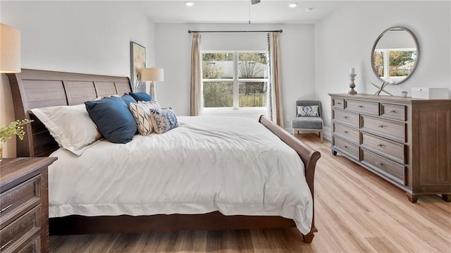 7320 Hawkins Mnr S, Mobile, AL 36695 - bedroom with light wood finished floors and recessed lighting