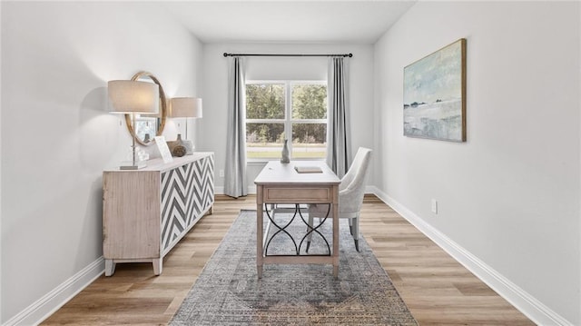 7320 Hawkins Mnr S, Mobile, AL 36695 - home office with light wood finished floors