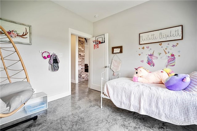 11531 Schmidt Ln S, Mobile, AL 36695 - bedroom with concrete flooring and baseboards