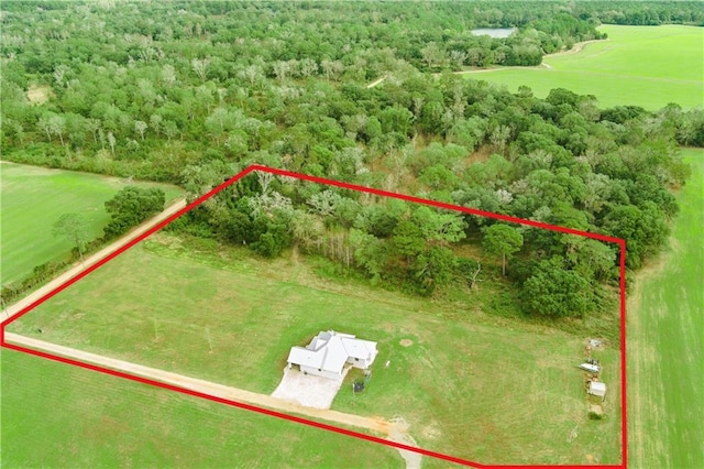 11531 Schmidt Ln S, Mobile, AL 36695 - aerial overview of property's location with property boundaries highlighted
