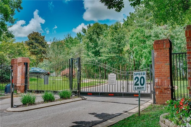 629 Spring Lake Dr W, Mobile, AL 36695 - view of gate