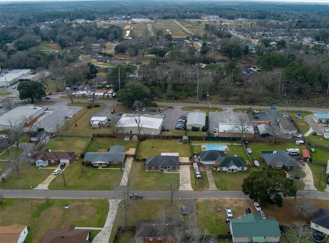 birds eye view of property featuring a residential view