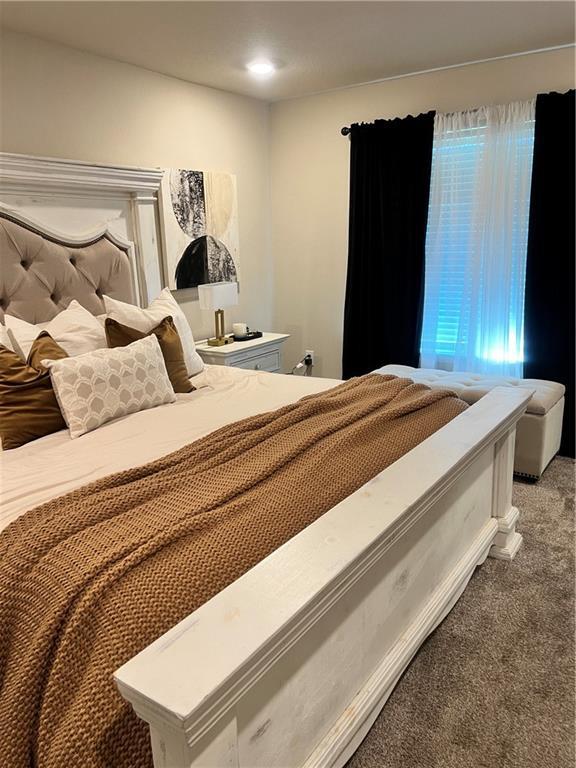6157 Stream Bank Dr, Mobile, AL 36582 - bedroom featuring light colored carpet