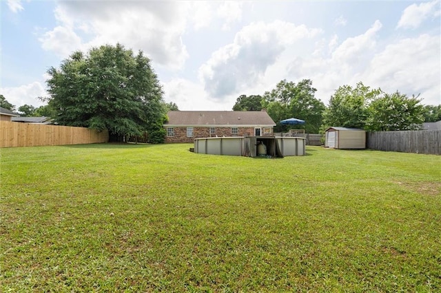 3660 Ching Dairy Rd, Mobile, AL 36618 - view of yard with an outdoor pool
