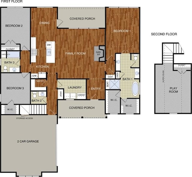 9291 Parker Ln, Daphne, AL 36526 - view of floor plan / room layout