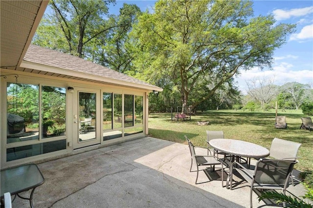 10407 Lala Rd, Daphne, AL 36526 - view of patio / terrace featuring outdoor dining area