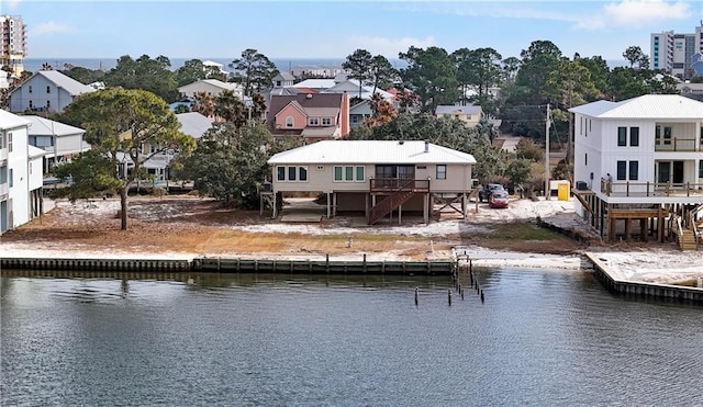 324 Sunrise Dr, Gulf Shores, AL 36542 - property view of water with a residential view