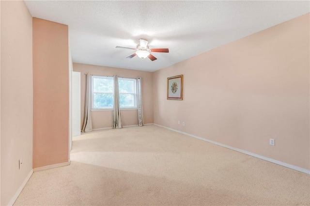 5721 Long Meadow Rd, Mobile, AL 36609 - empty room featuring a ceiling fan, carpet floors, and baseboards