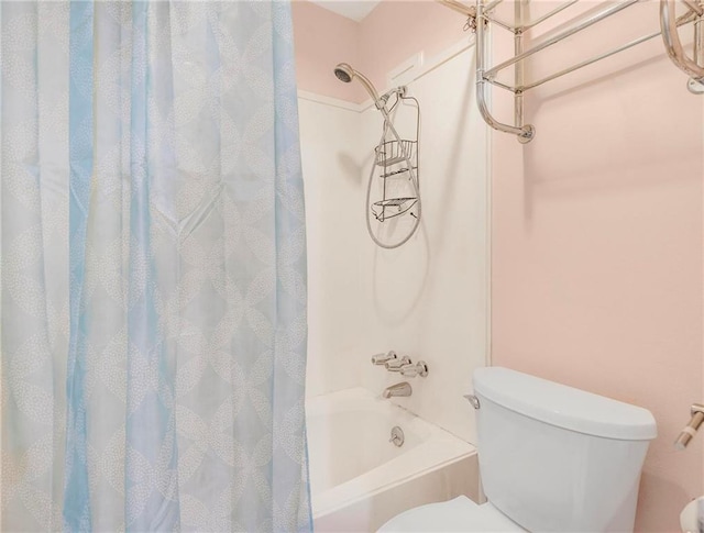 5721 Long Meadow Rd, Mobile, AL 36609 - bathroom with toilet and shower / bath combo