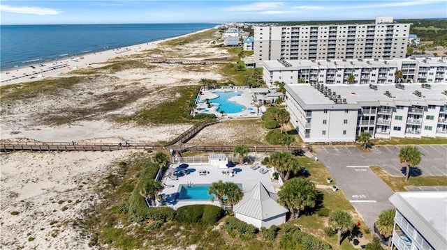 400 Plantation Rd Unit 4206, Gulf Shores, AL 36542 - aerial view of a pool, apartment complex / building, and expansive coastline