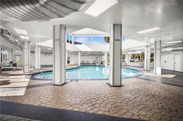 400 Plantation Rd Unit 4206, Gulf Shores, AL 36542 - indoor pool with a patio area