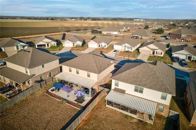 view of birds eye view of property