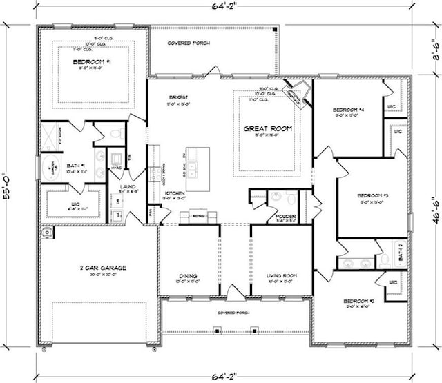 9851 Nadine Ln, Mobile, AL 36695 - view of room layout