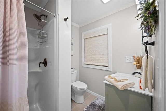3120 Riviere Du Chien Loop W, Mobile, AL 36693 - bathroom featuring vanity, a shower with curtain, and tile patterned floors