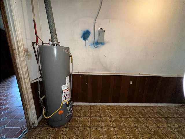 utilities with gas water heater