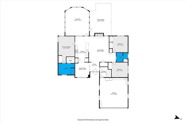7471 Oak Dr, Foley, AL 36535 - view of home floor plan