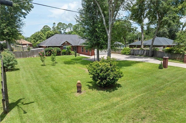 7471 Oak Dr, Foley, AL 36535 - view of yard with driveway