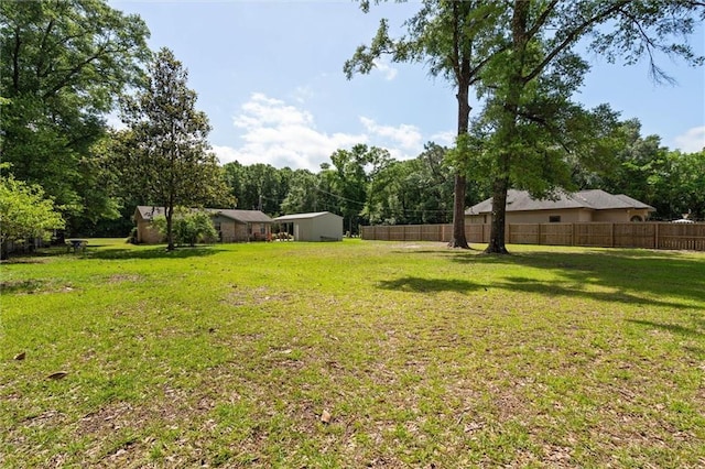5719 Laurel Dr, Satsuma, AL 36572 - view of yard