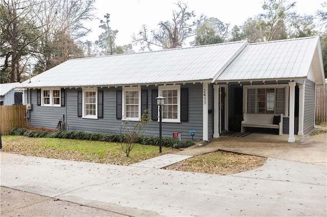 view of ranch-style house