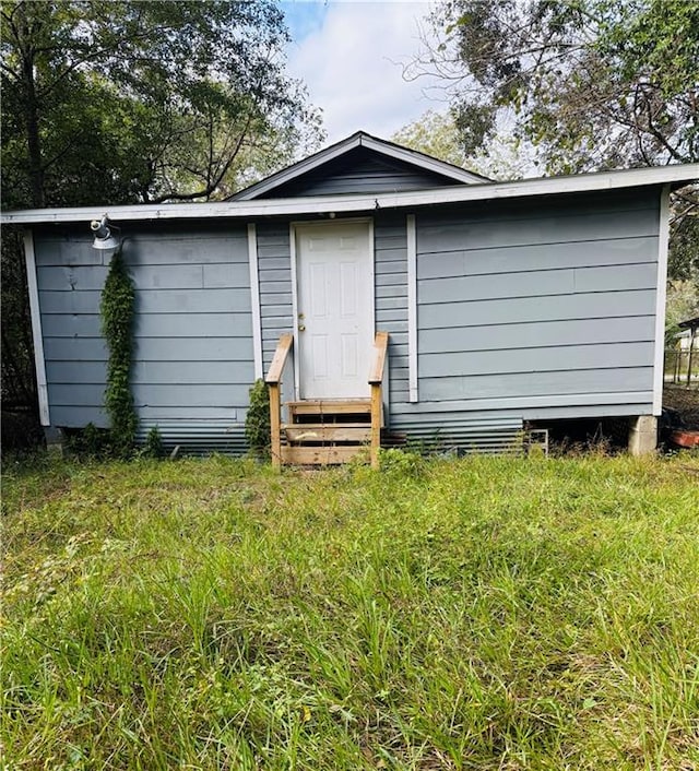 view of rear view of house