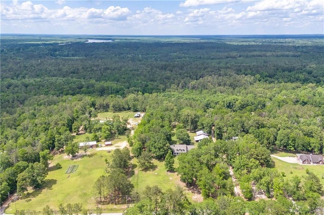 8255A Dixon Rd, Bay Minette, AL 36507 - aerial view of a heavily wooded area