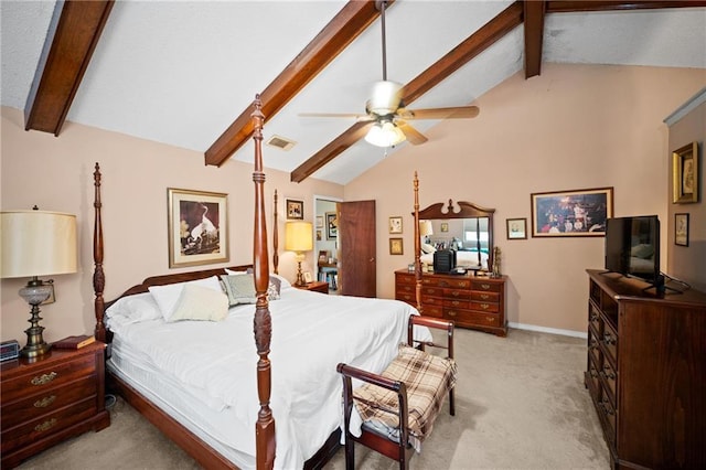 112 Broadmoor Dr, Daphne, AL 36526 - bedroom featuring light colored carpet and ceiling fan
