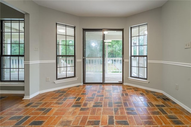 view of doorway to outside