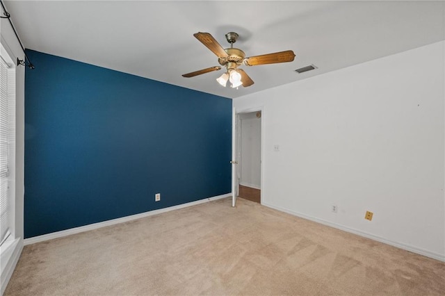 112 Meadow Wood Dr, Daphne, AL 36526 - carpeted empty room with a ceiling fan and baseboards