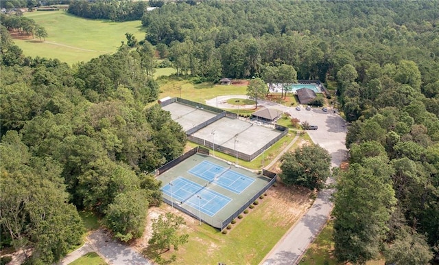 112 Meadow Wood Dr, Daphne, AL 36526 - bird's eye view of a heavily wooded area