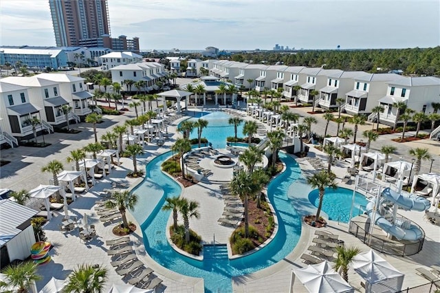 2455 Saltgrass Way, Orange Beach, AL 36561 - aerial view of a pool