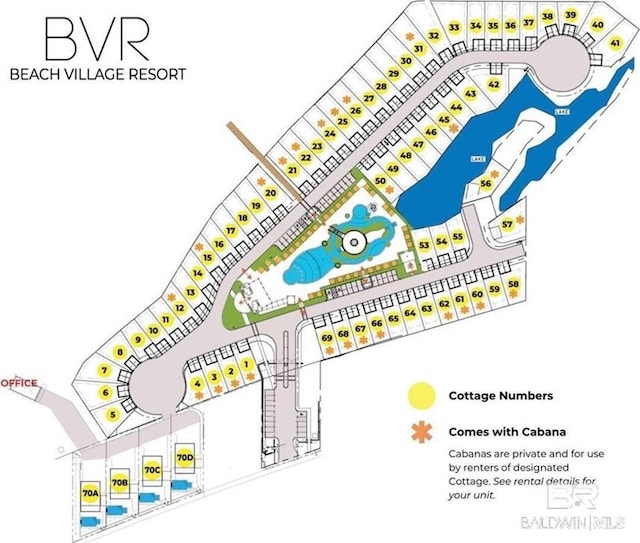 2455 Saltgrass Way, Orange Beach, AL 36561 - map of parcels