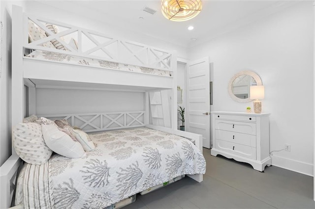 2455 Saltgrass Way, Orange Beach, AL 36561 - bedroom with baseboards and recessed lighting
