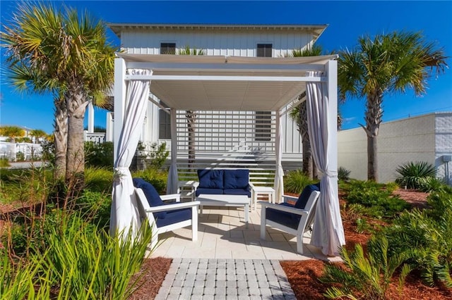 2455 Saltgrass Way, Orange Beach, AL 36561 - view of patio with a gazebo