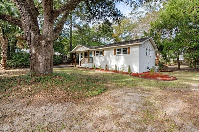 3510 Zimlich Ave, Mobile, AL 36608 - single story home with brick siding and a front lawn