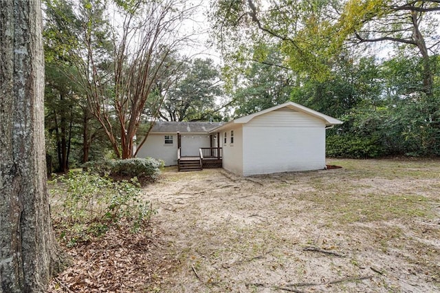 3510 Zimlich Ave, Mobile, AL 36608 - rear view of house featuring a wooden deck