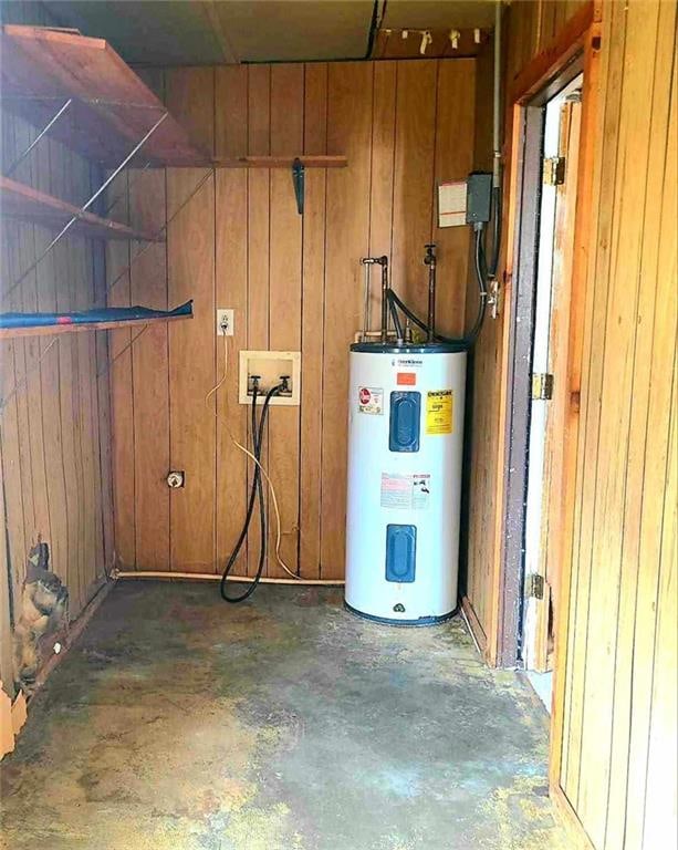 utilities featuring water heater