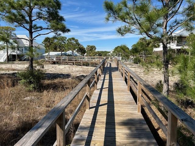 view of dock