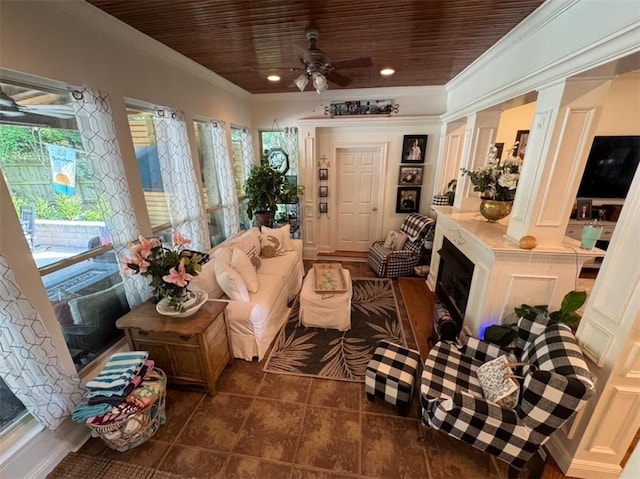 5541 Riverwood Lndg, Theodore, AL 36582 - view of sunroom / solarium