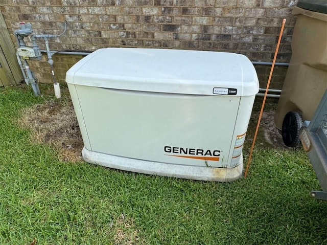 5541 Riverwood Lndg, Theodore, AL 36582 - exterior view of a power unit and brick siding