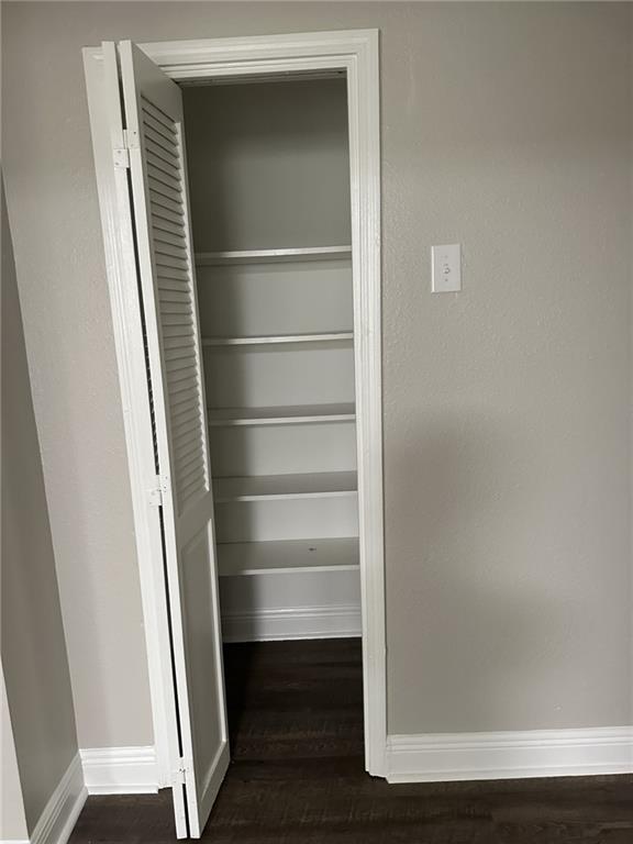 view of closet