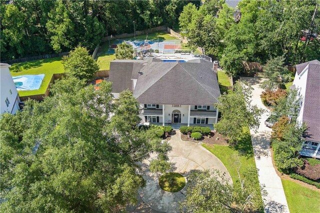 view of birds eye view of property