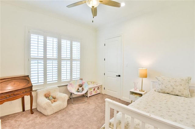 8529 Crepe Myrtle Ct, Mobile, AL 36619 - bedroom with baseboards, carpet flooring, and multiple windows