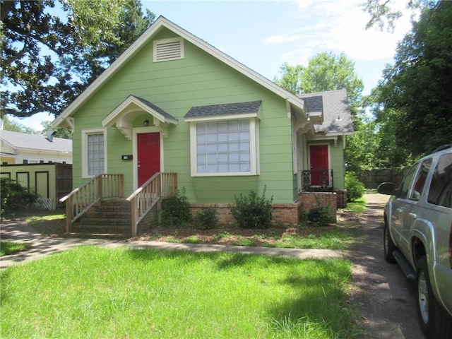 view of bungalow-style home