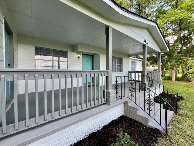 8636 Boe Rd, Irvington, AL 36544 - view of porch