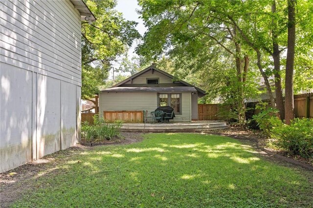 1704 Laurel St, Mobile, AL 36604 - view of fenced backyard